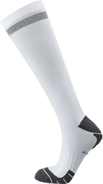 Endurance Torent Reflective Long - Laufstrümpfe mit Kompression - Weiß - Größe 35/38